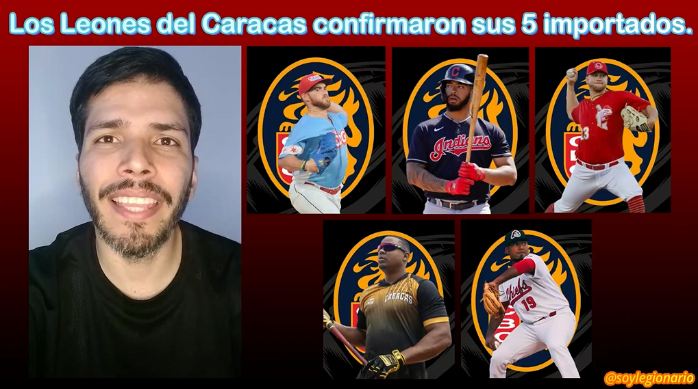 Los Leones Del Caracas Oficializaron Sus Importados Para Defender El