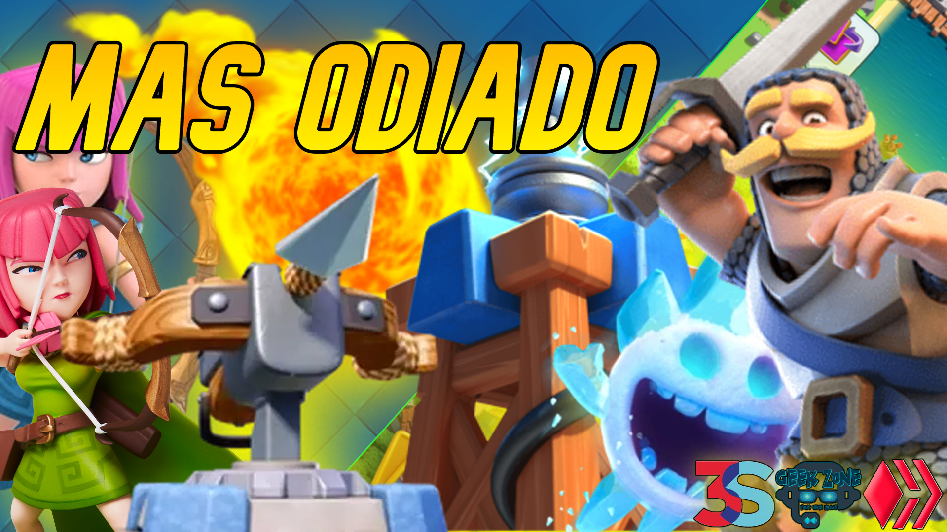 El Mazo M S Odiado De Clash Royale Esp Eng Speak Tokenised