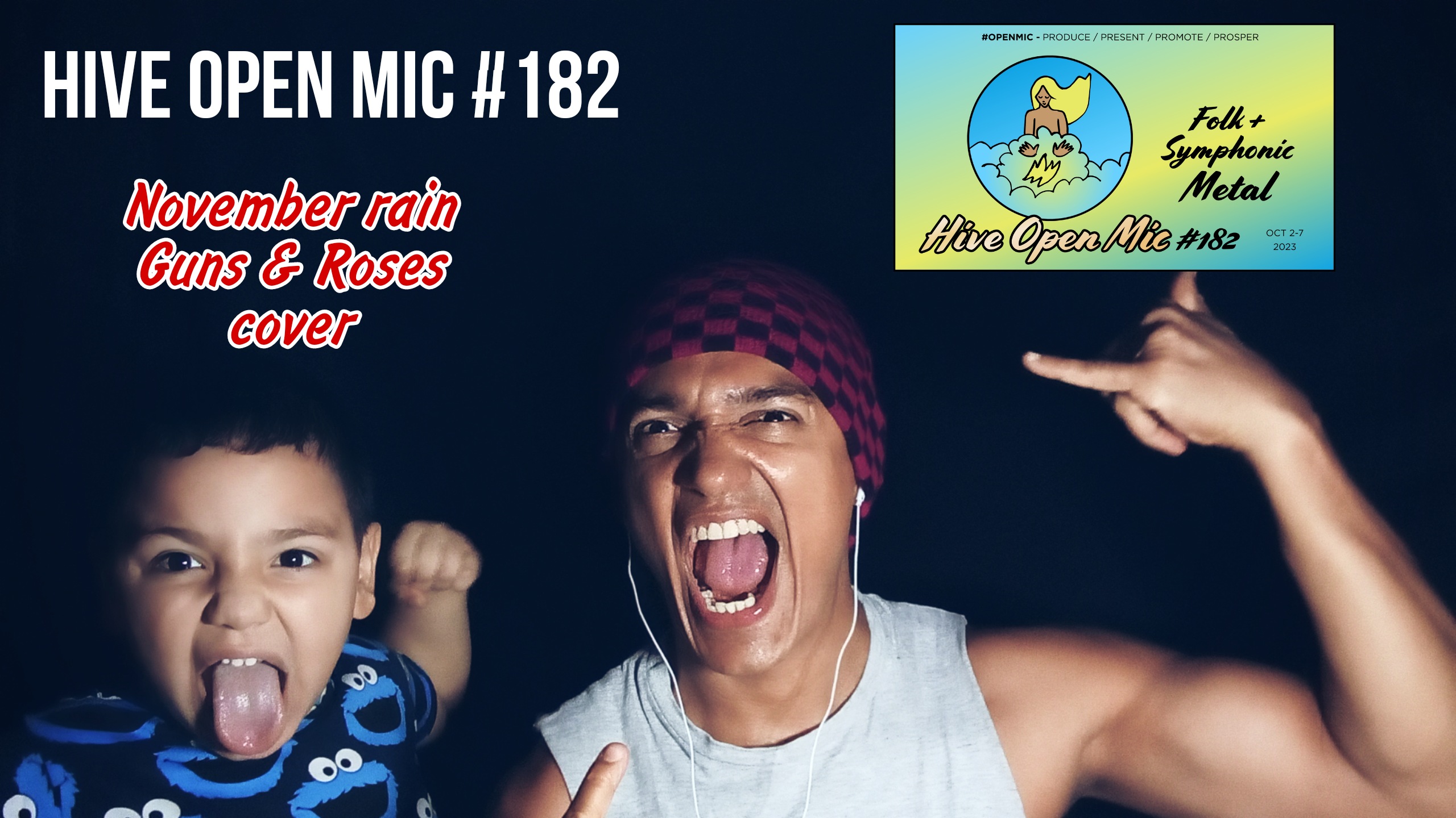 Hive Open Mic November Rain Cover De Guns And Roses Esp Eng