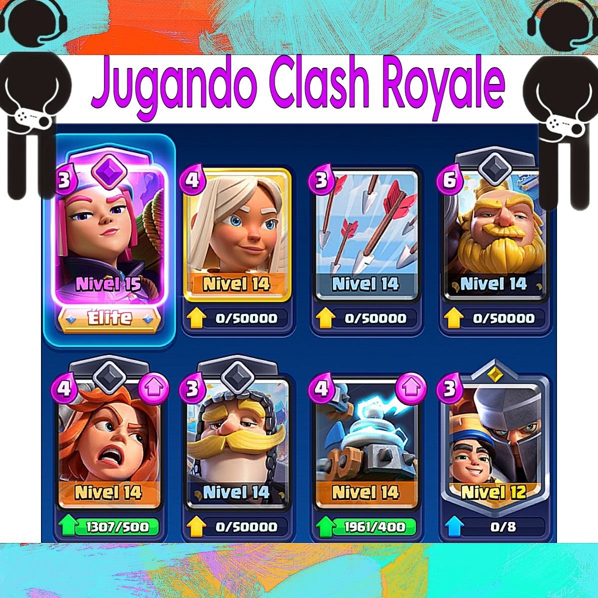 Jugando Con El Principito Y Electrocutados Clash Royale ESP ENG