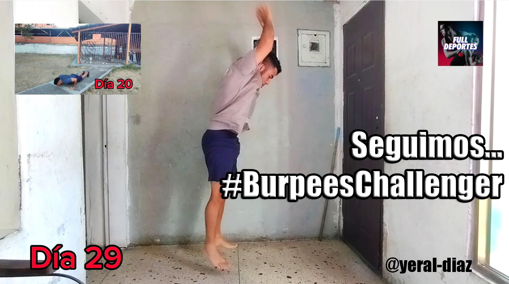 Me Uno Al Reto Burpees D A I Join The Burpees