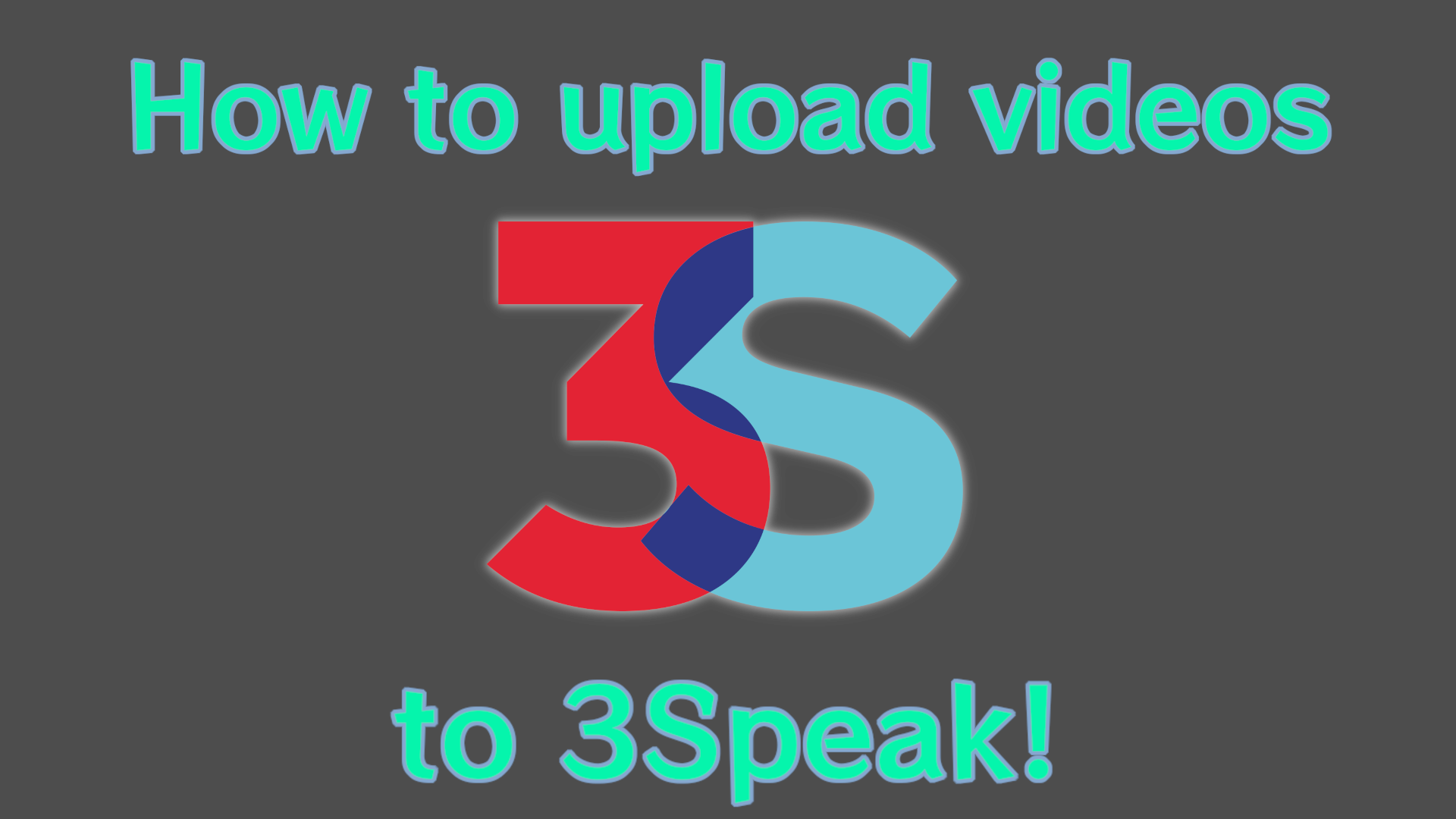 Picture of post : How to Upload Videos to 3Speak