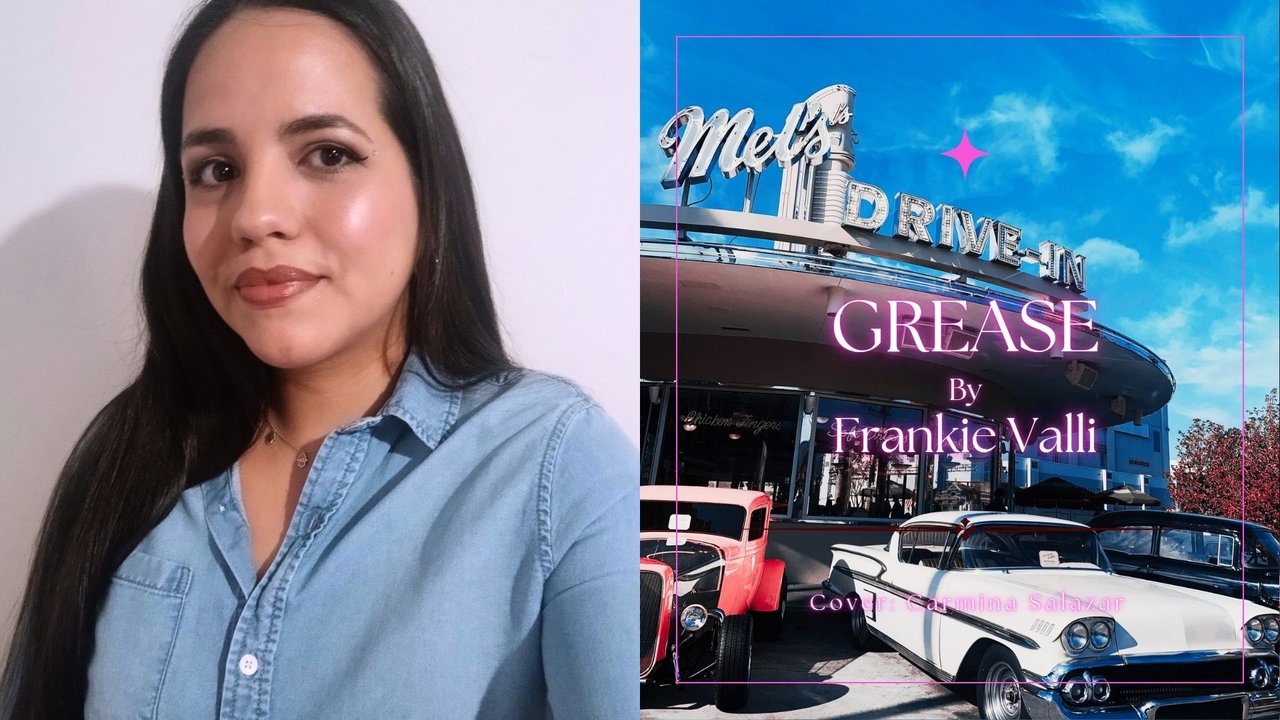 Frankie Valli - Grease Vocal Cover by @carminasalazarte