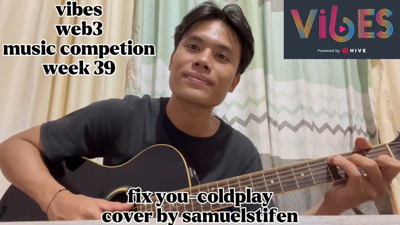 lfjMnYkmHJQEo…
Payout: 0.000 HBDVibes web3 music competion week 39-fix you-coldplay(cover)by samuelstifen
2025-08-12 16:59<center> [![