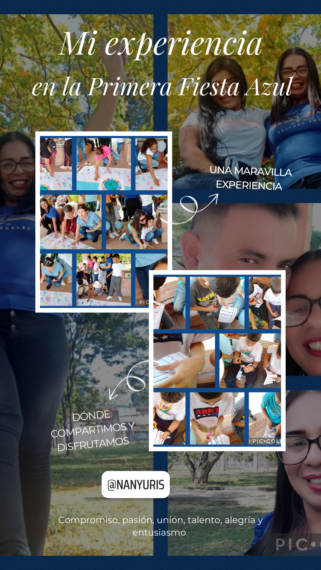 Mi Experiencia en la Primera Fiesta Azul / My Experience at the First Blue Party