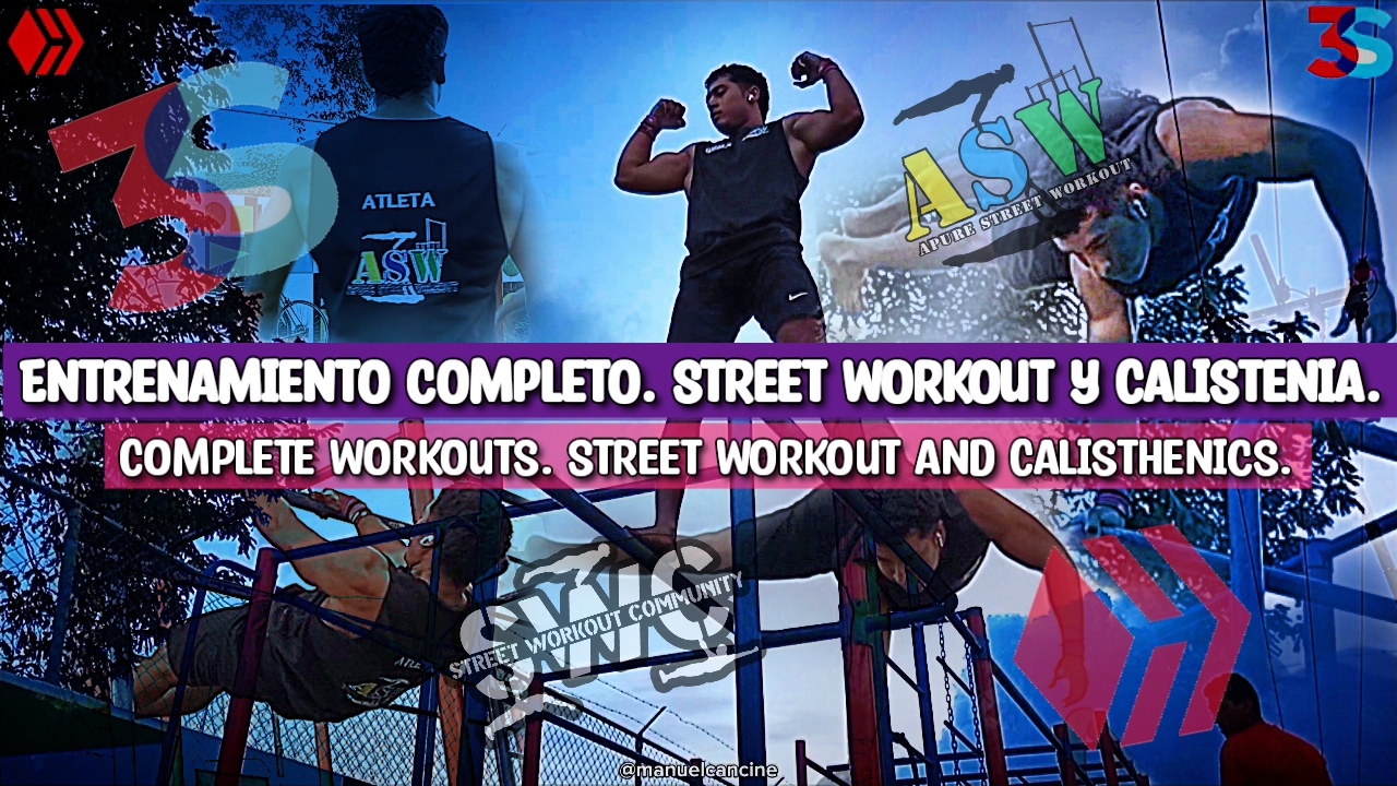 Entrenamiento Completo. Street Workout Y Calistenia [ESP🇪🇸 | ENG🇺🇲 ...