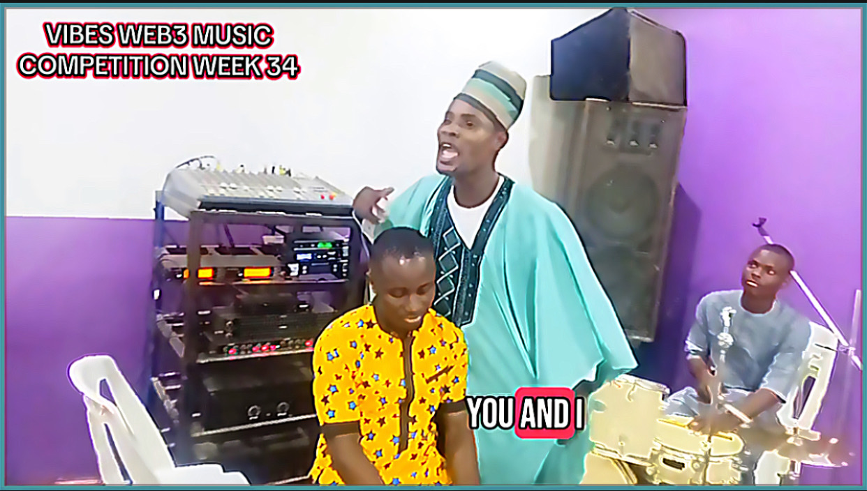 Vibes Web3 Music Competition Week38// Song title: You too dey Bless me by Frank Edwards (cover)