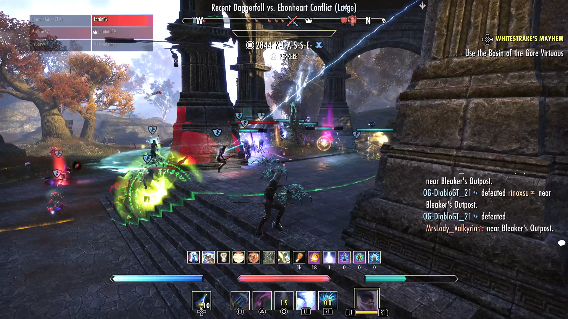 The Elder Scrolls Online | Gameplay | PS EU | Cyrodiil | PvP Battles