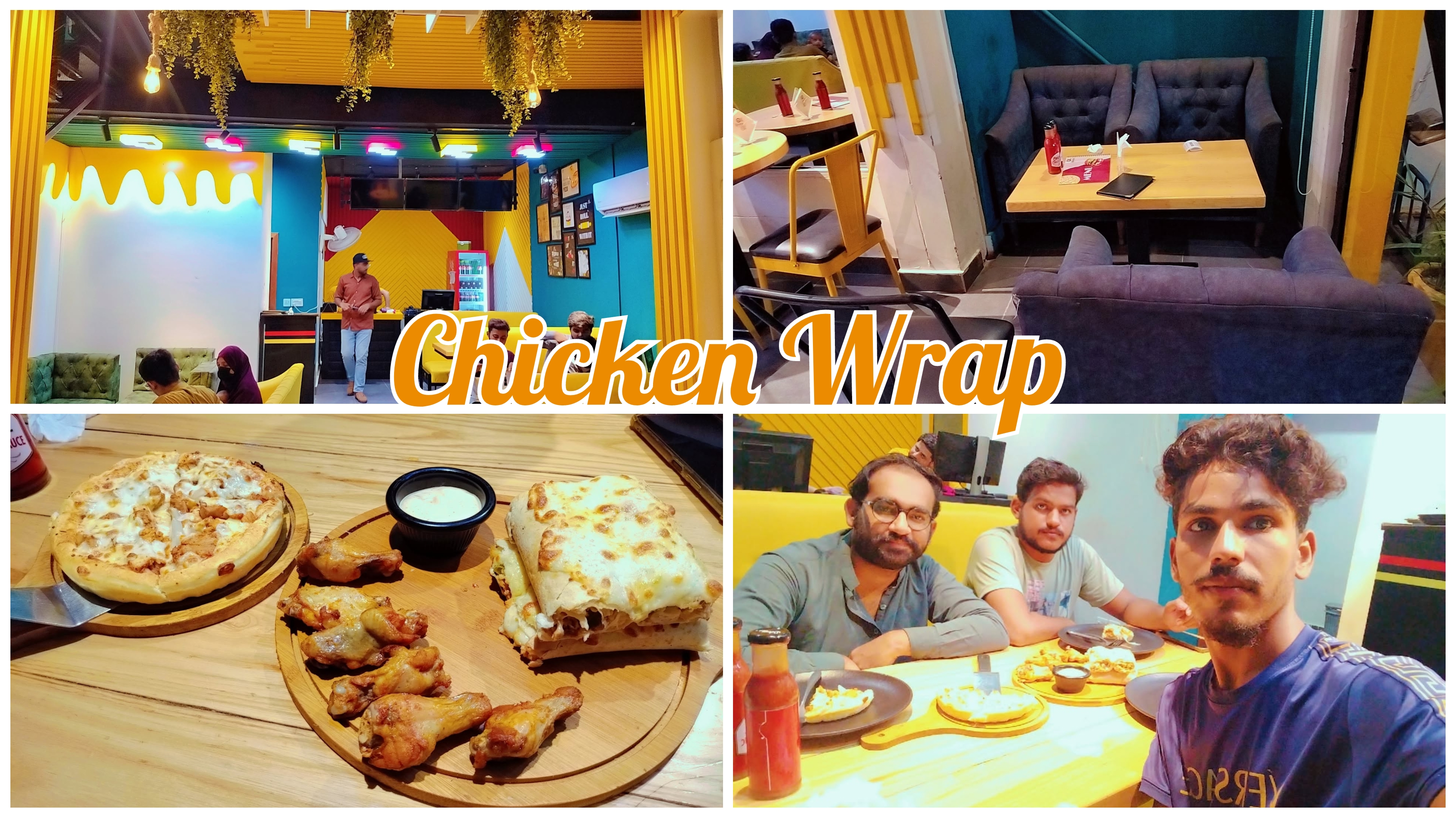 Spicy Chicken Wrap's. Wraps de pollo picantes.